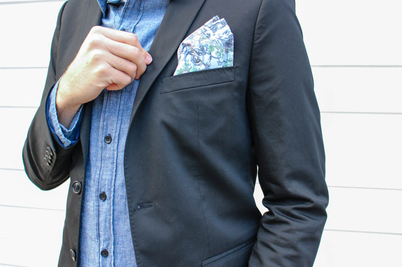 The Kentucky Gent in a Zara Blazer, 21Men Denim Shirt, Kill City