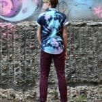 The Kentucky Gent in Topman Short Sleeve Tie-Dye Denim Shirt, T-Shirt by Obey, Levi's 511 Commuter Jeans, and Topman Boots