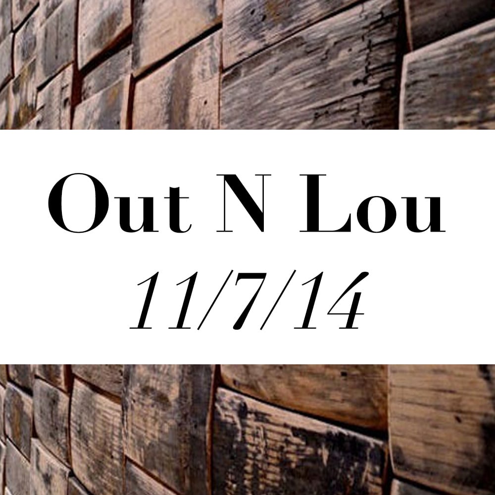 The Kentucky Gent's Out N Lou Events for November 7th, 2014.
