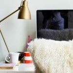The Kentucky Gent, a men's fashion and lifestyle blogger, has office envy thanks to the Fox and She's West Elm desk.