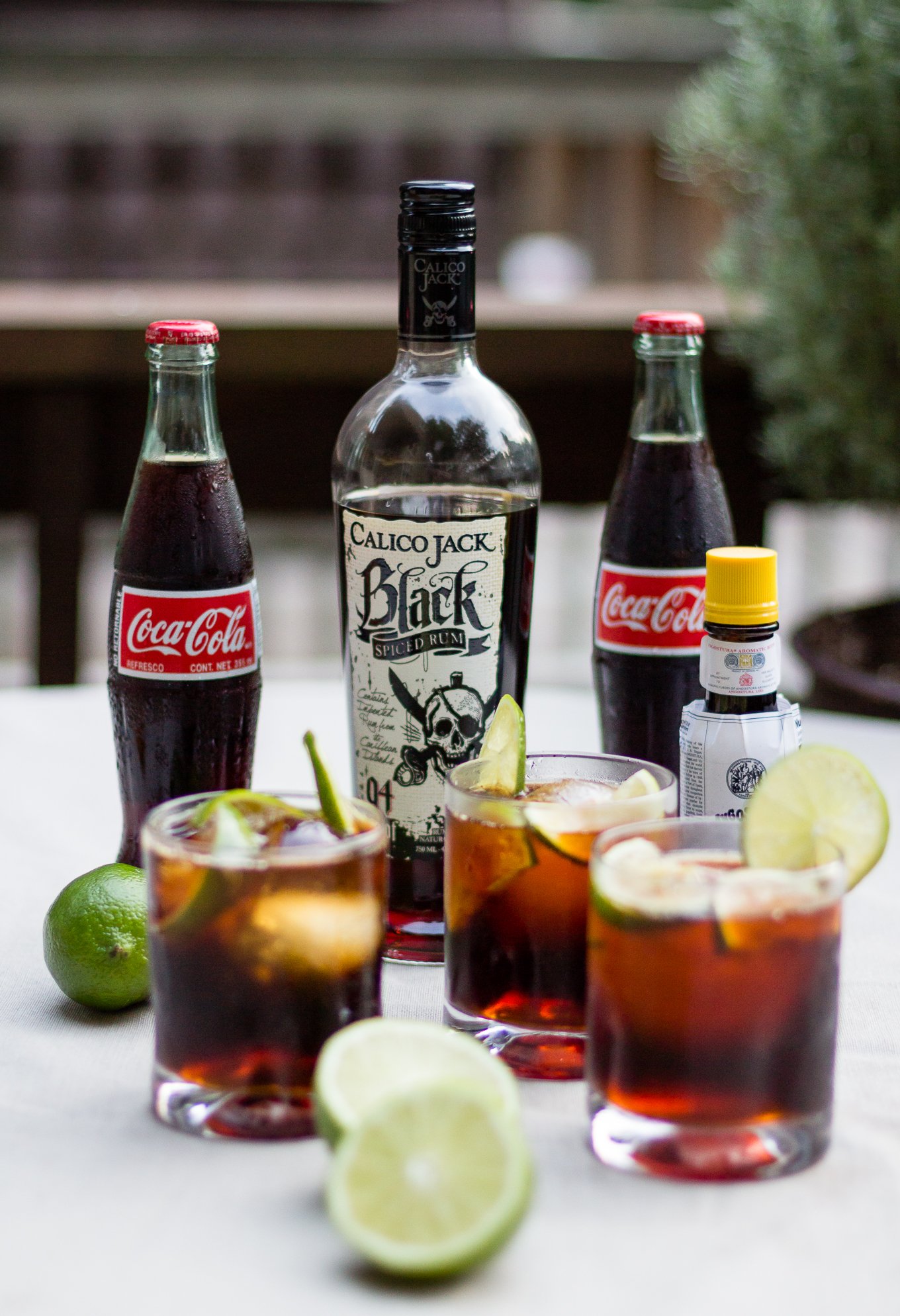 calico jack spiced rum, dirty coke, cocktail recipe, sponsored post, how to make a rum and coke