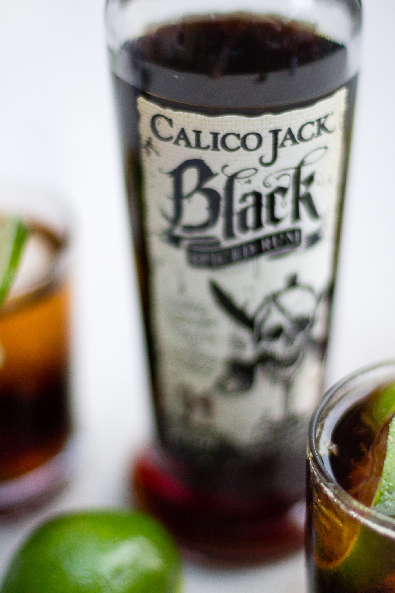 calico jack spiced rum, dirty coke, cocktail recipe, sponsored post, how to make a rum and coke