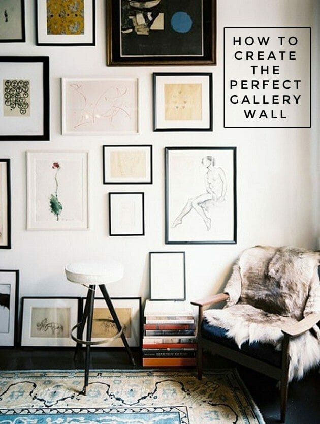the perfect gallery wall, how to hang the perfect gallery wall, thursday things, link round up, best of the internet 