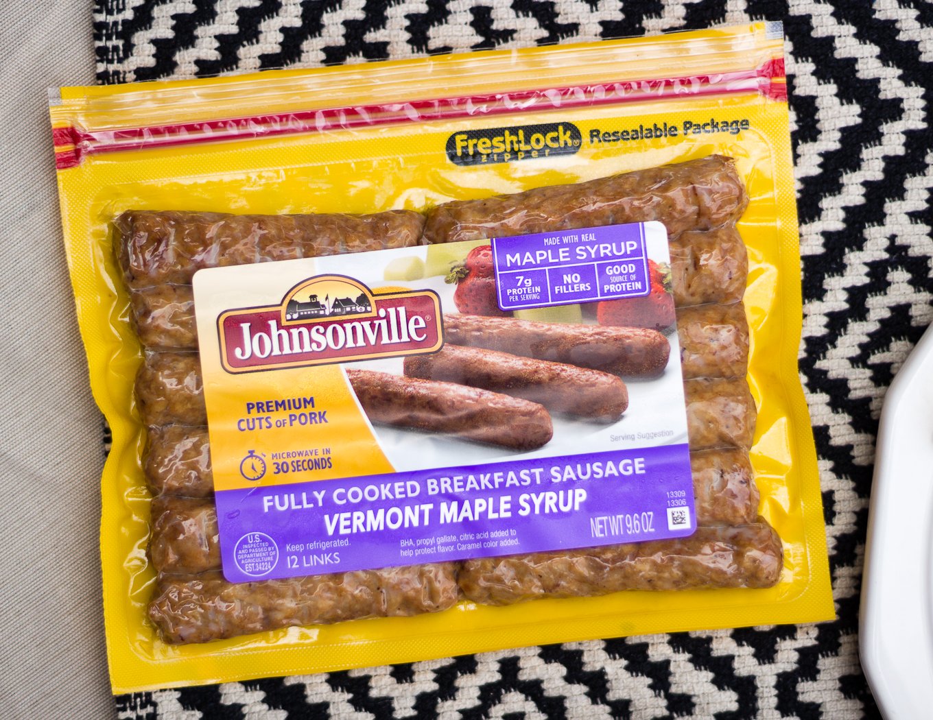 whole wheat breakfast pancakes, pancakes, easy to make breakfast, johnsonsville breakfast sausage