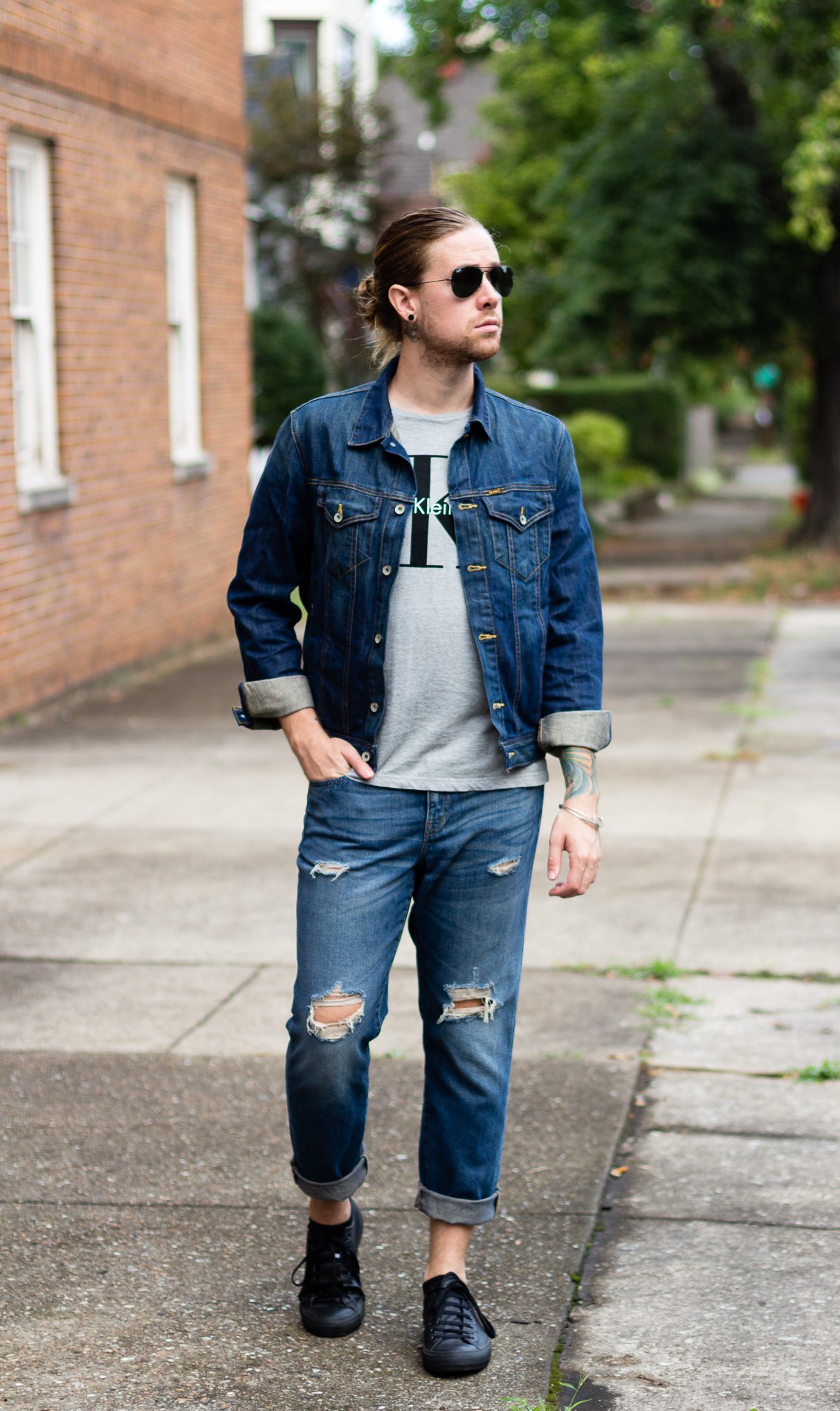 ck jeans, calvin klein, madewell, converse, mens fashion