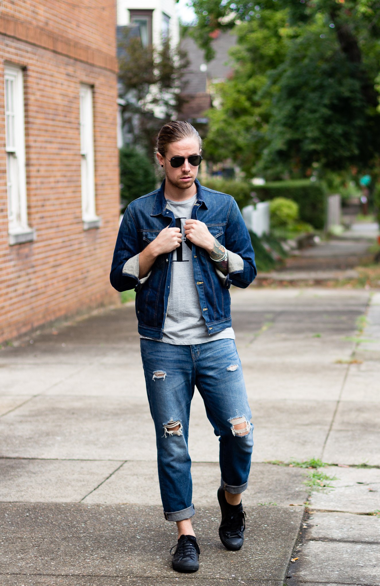 ck jeans, calvin klein, madewell, converse, mens fashion