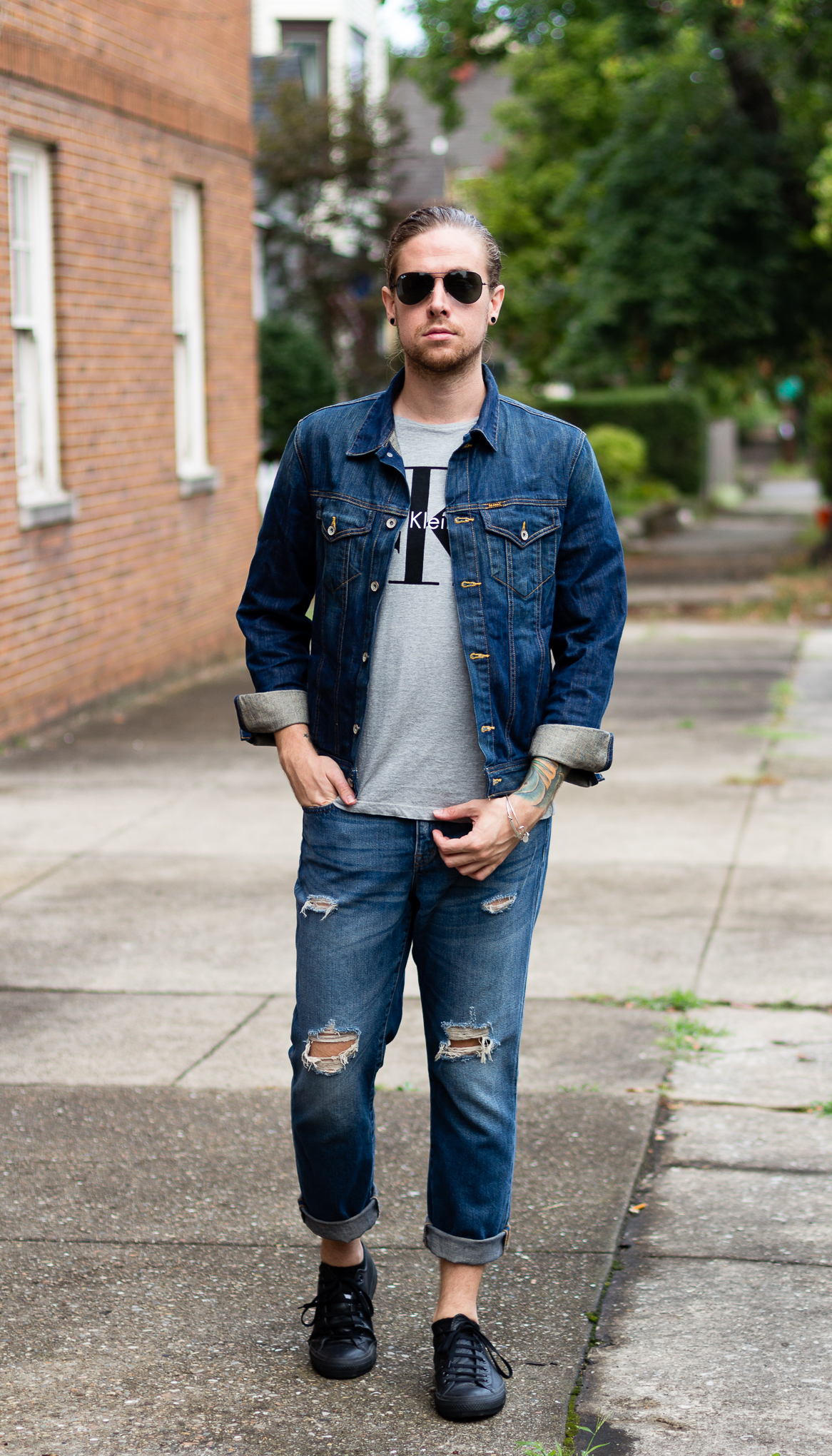 ck jeans, calvin klein, madewell, converse, mens fashion