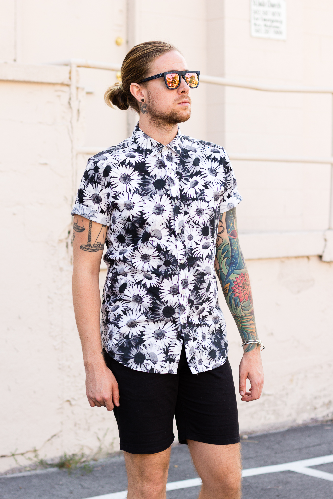 komono, topman, obey clothing, mirrored sunglasses, mens fashion blog