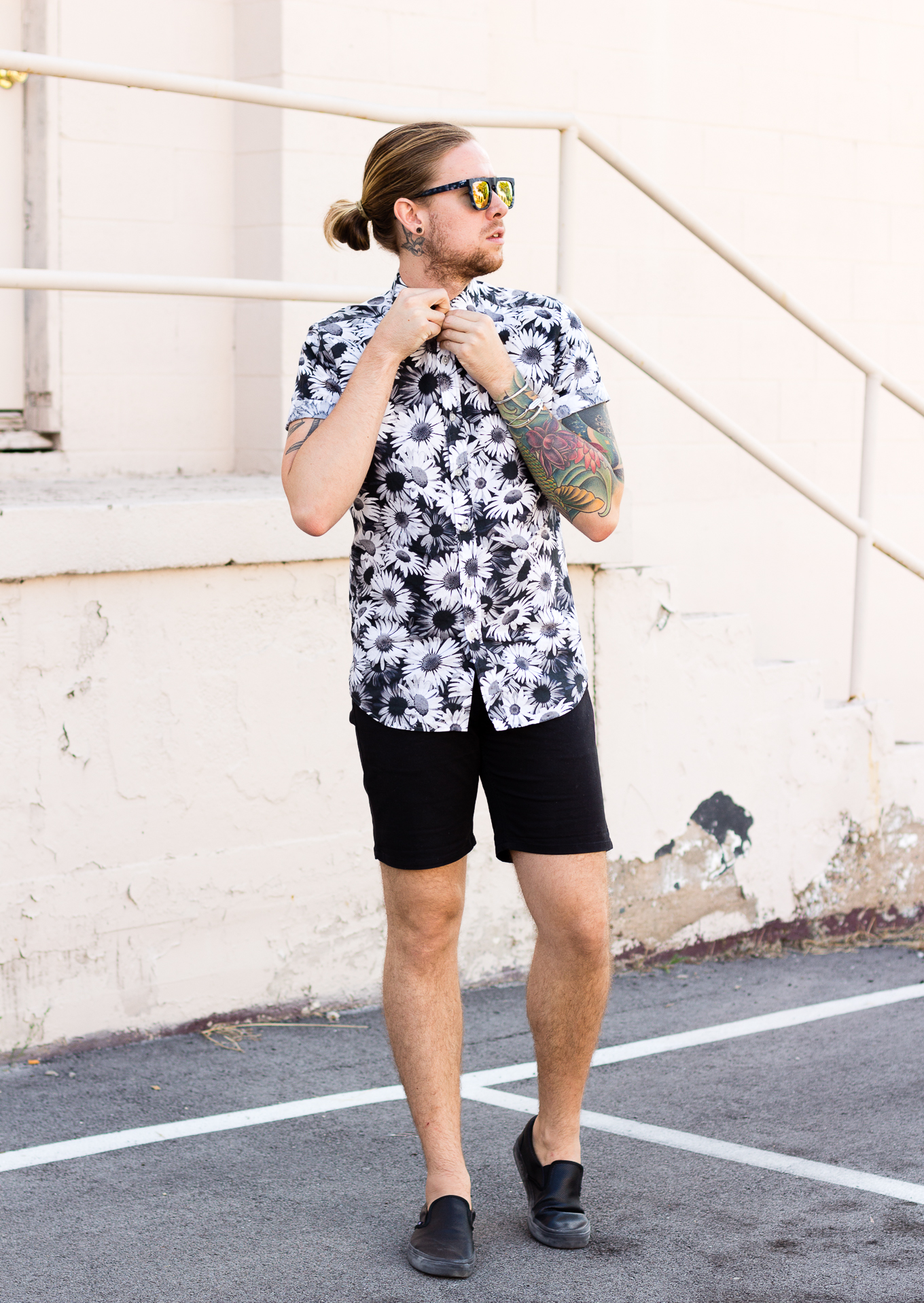 komono, topman, obey clothing, mirrored sunglasses, mens fashion blog