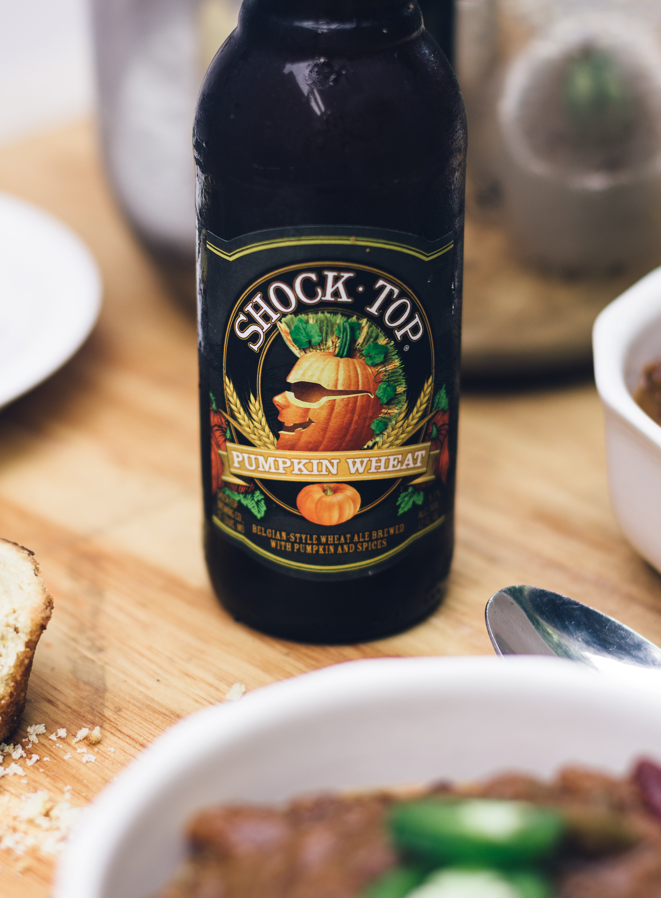 shock top, pumpkin ale, how to cook with pumpkin, fall recipes, chili cookoff