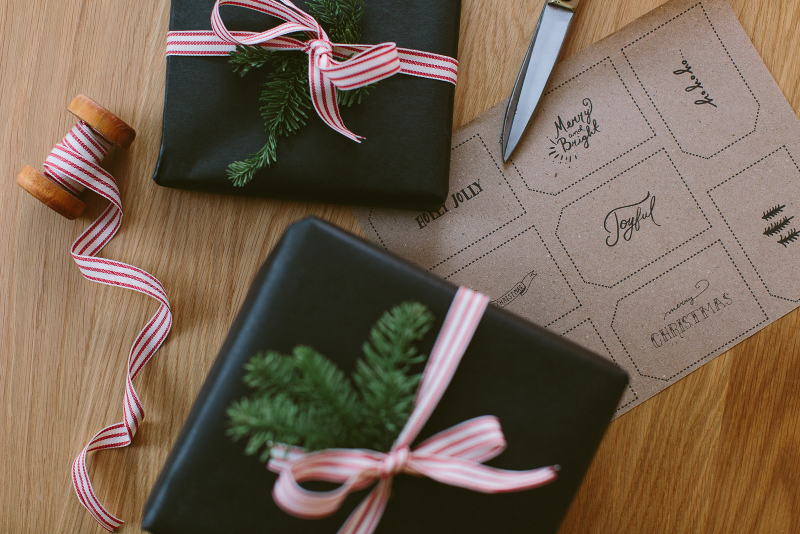 the fresh exchange, gift tags, christmas gift ideas, DIY projects, mens life and style blog