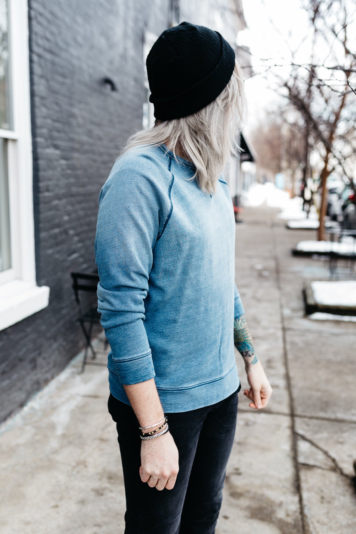 mens black beanie, mens life and style blogger, mens style blogger