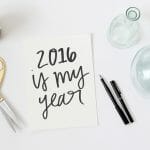 2016 goals, 2016 is my year, link round up, how to make 2016 resolutions stick, best 2016 resolutions