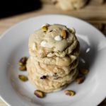 national pistachio day, cranberry white chocolate chip pistachio cookies, pistachio cookies, pistachio recipes