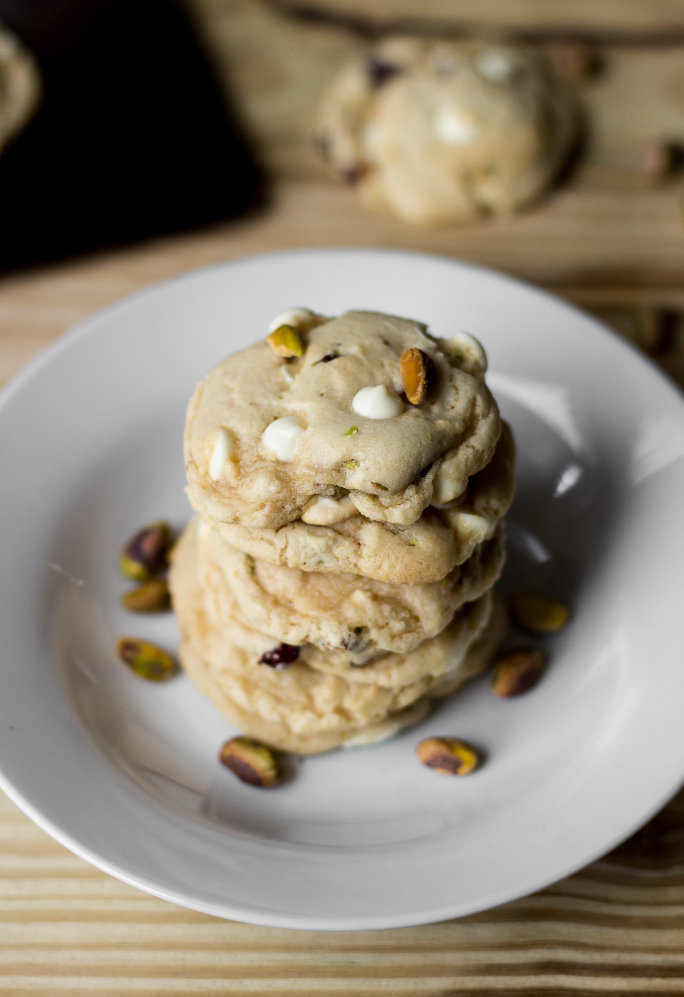 national pistachio day, cranberry white chocolate chip pistachio cookies, pistachio cookies, pistachio recipes