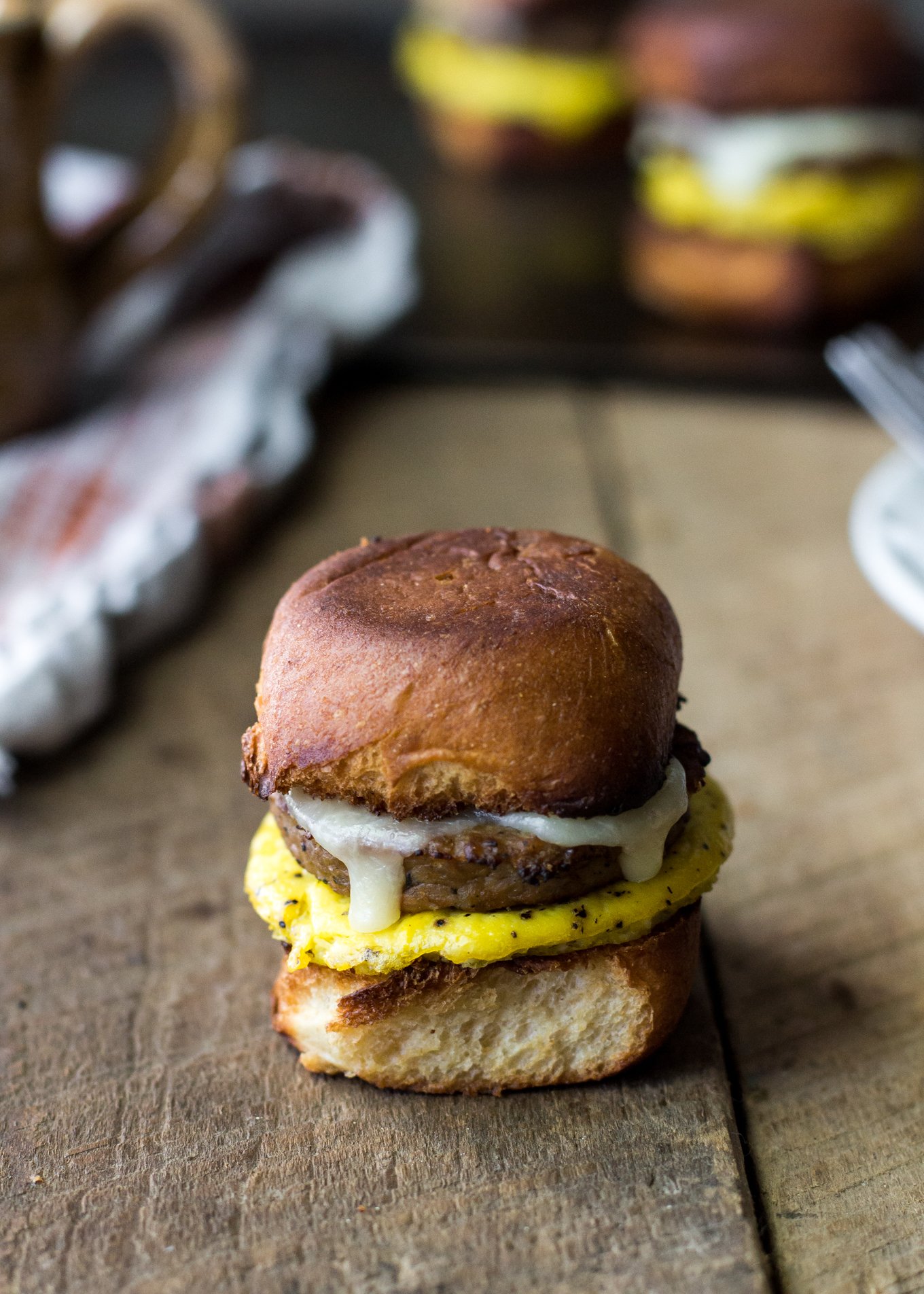 johnsonville sausage, turkey sausage, breakfast sliders, easy breakfast ideas, cooking blog