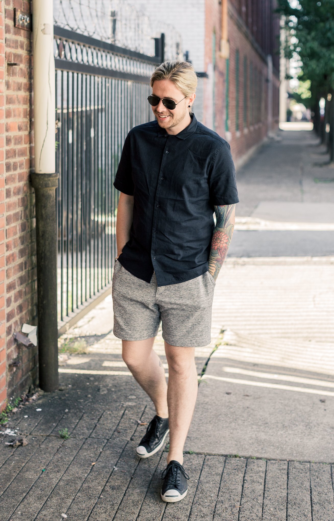 mens style blog, personal style blog, the kentucky gent, mens hm clothing, black hm shirt