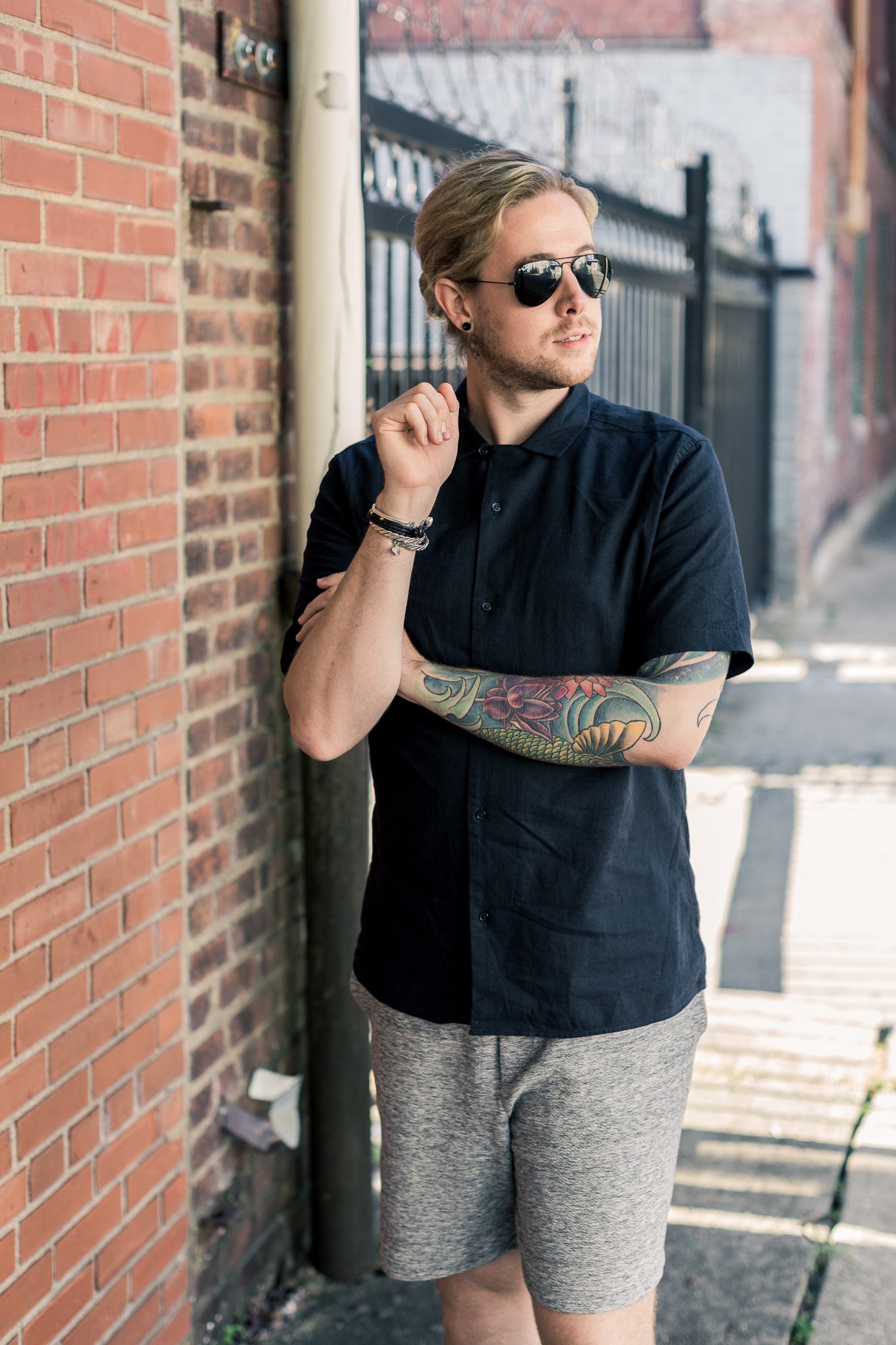 mens style blog, personal style blog, the kentucky gent, mens hm clothing, black hm shirt