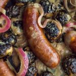 johnsonville, johnsonville bratwursts, brussels sprouts, how to cook brussels sprouts, mens food blog