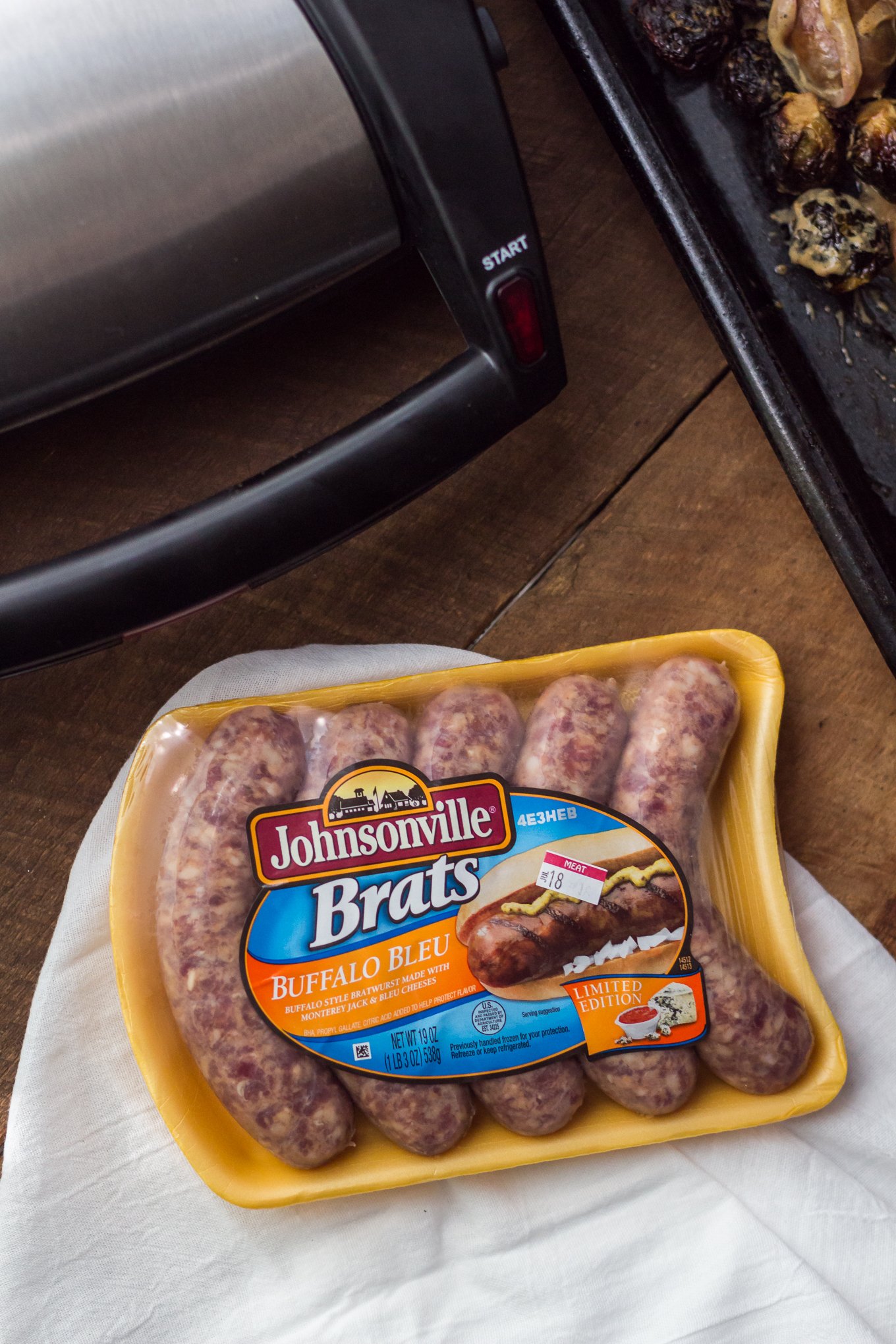 johnsonville, johnsonville bratwursts, brussels sprouts, how to cook brussels sprouts, mens food blog