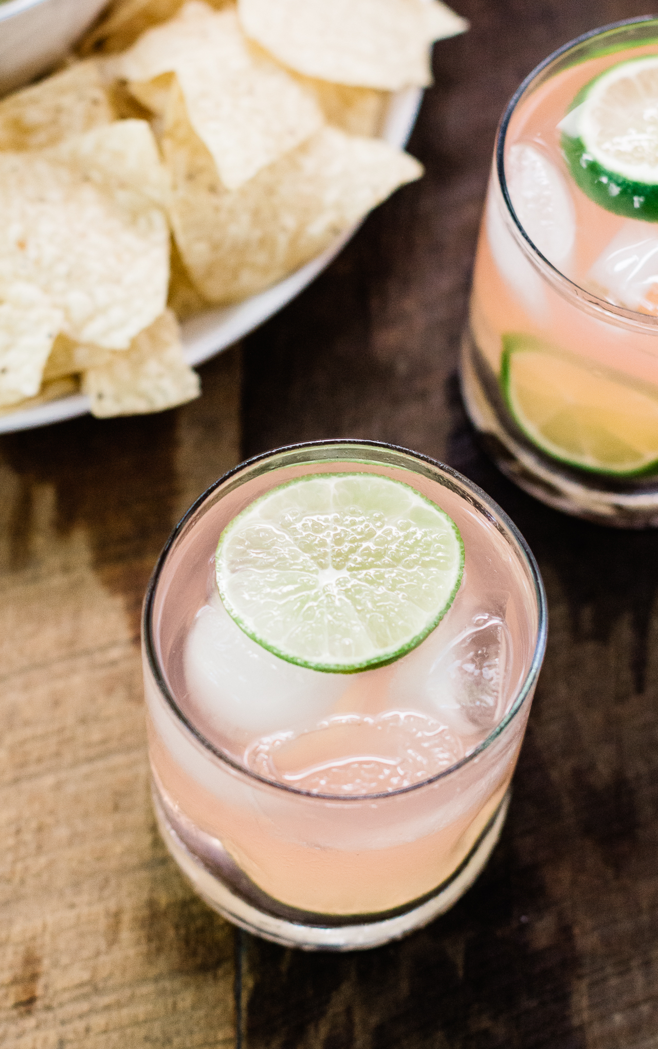 grapefruit guacamole, grapefruit paloma, lunazul tequila, paloma recipes