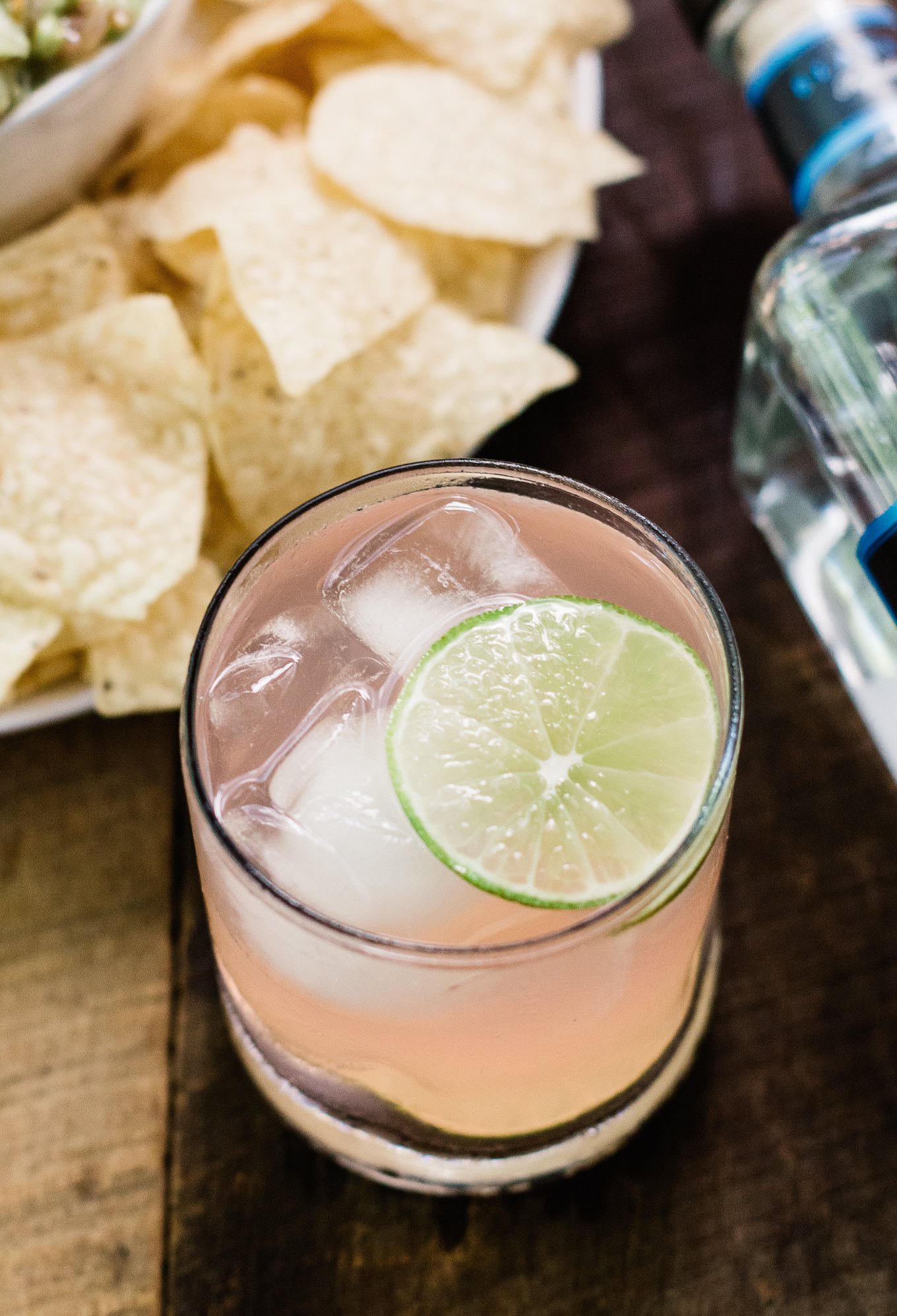 grapefruit guacamole, grapefruit paloma, lunazul tequila, paloma recipes