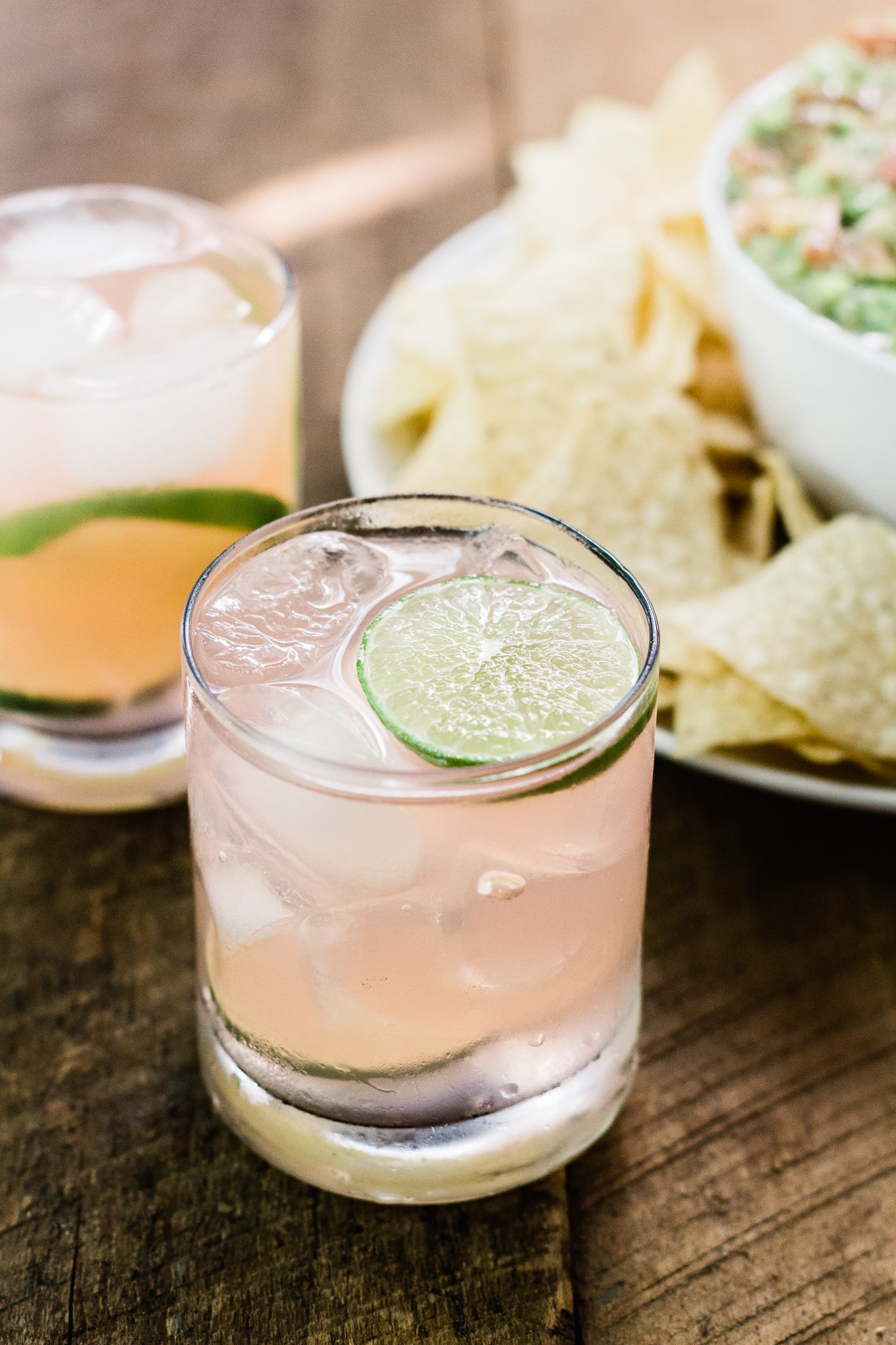 grapefruit guacamole, grapefruit paloma, lunazul tequila, paloma recipes