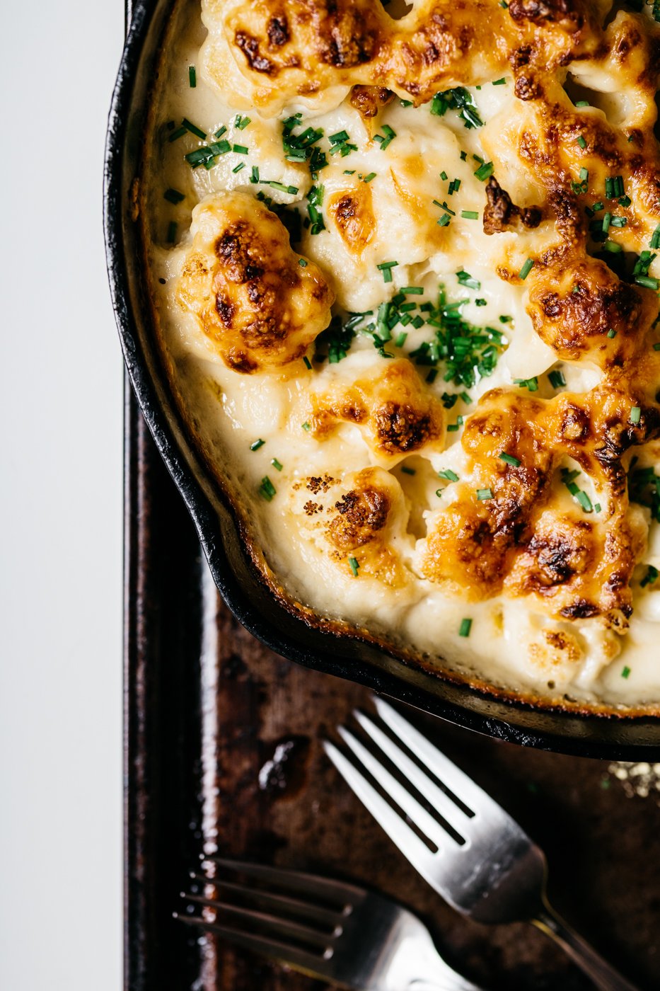 cheesy cauliflower, cauliflower recipes, make mac and cheese with cauliflower, southern cooking blog, the kentucky gent