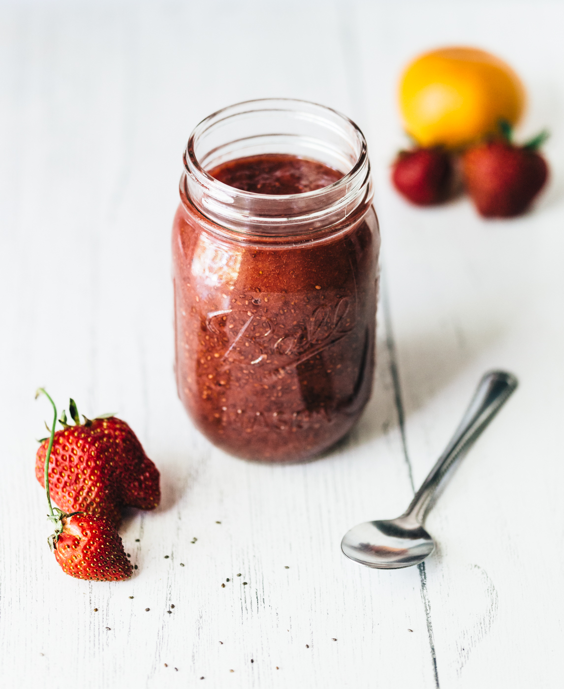 strawberry orange chia jam, homemade strawberry jam, homemade jam, how to make jam, lifestyle blog