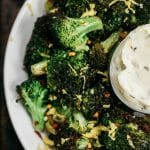 Fried Broccoli Recipe with Lemon Aioli