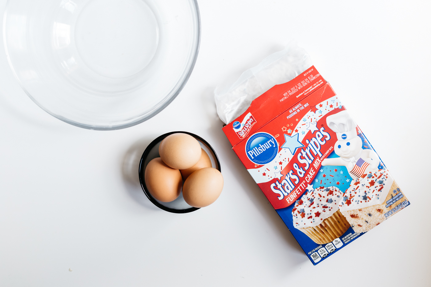 Red, White, and Blue Cupcake Pops