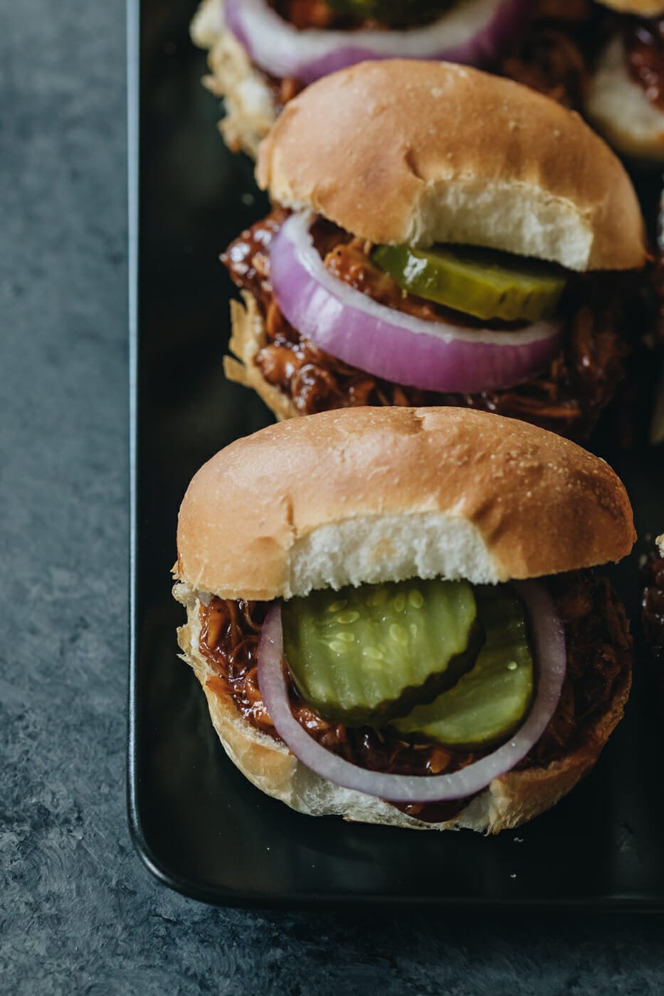 Dr Pepper BBQ Pork Sliders