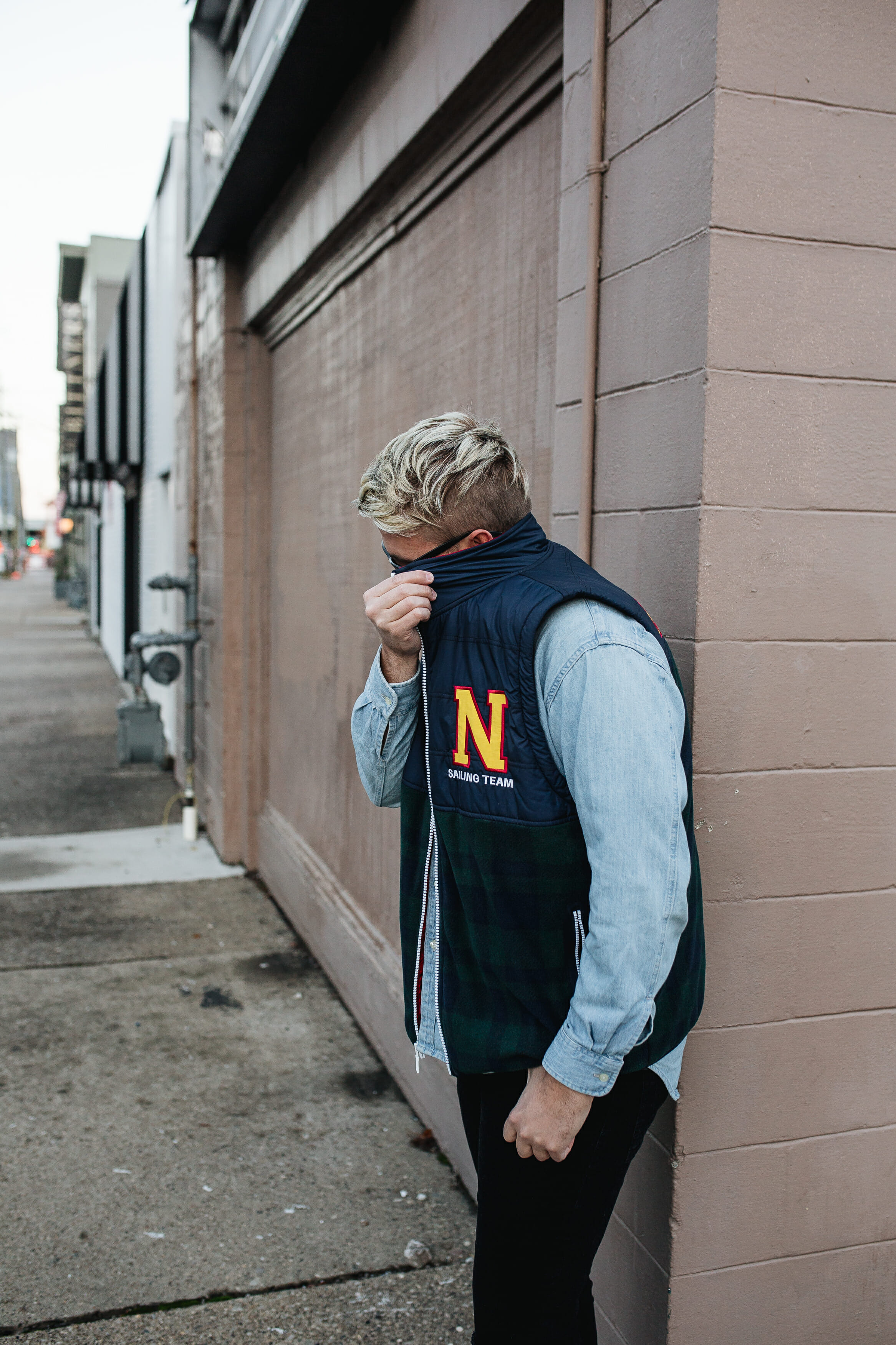 Nautica hot sale varsity jacket