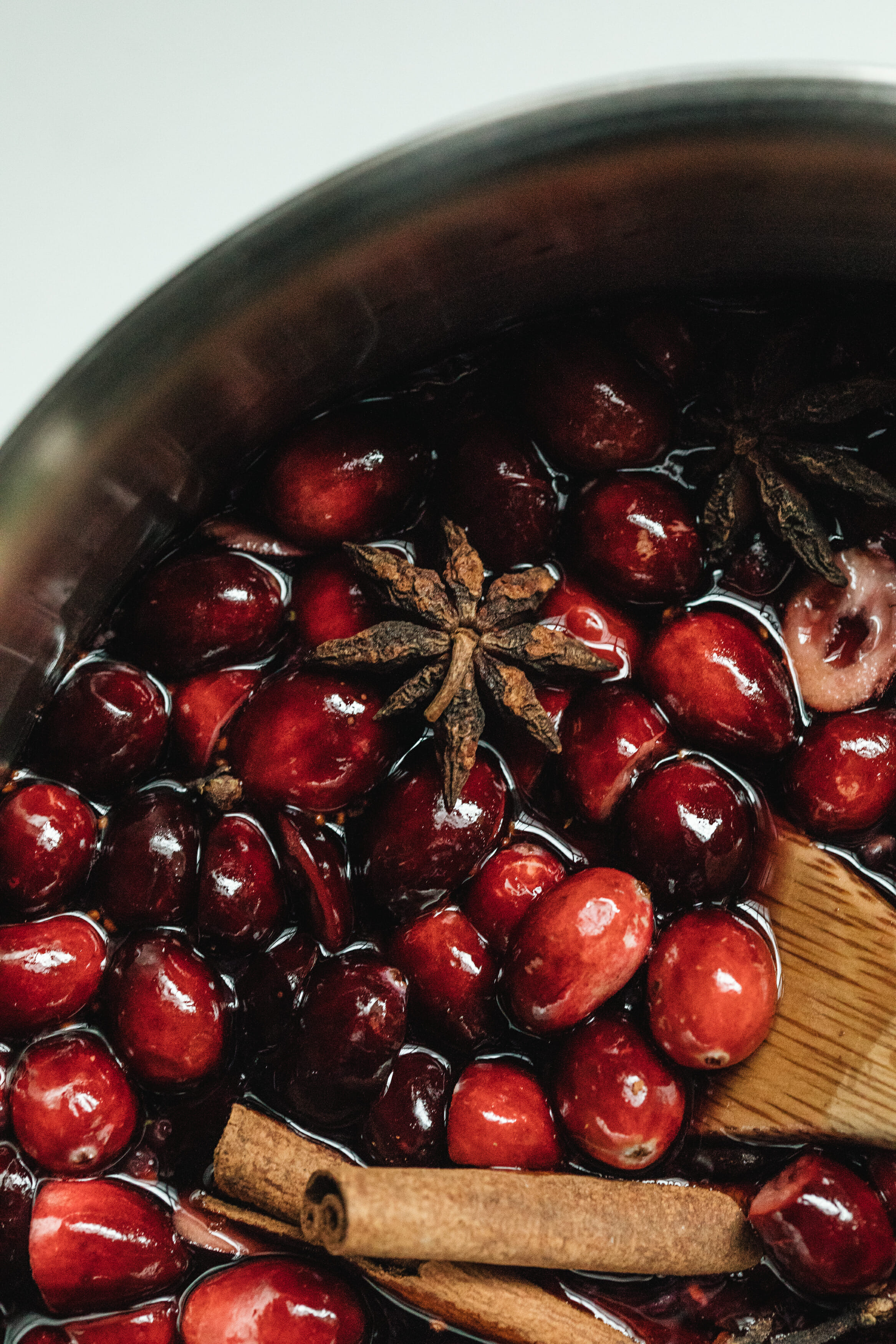 cranberry star anise simple syrup 