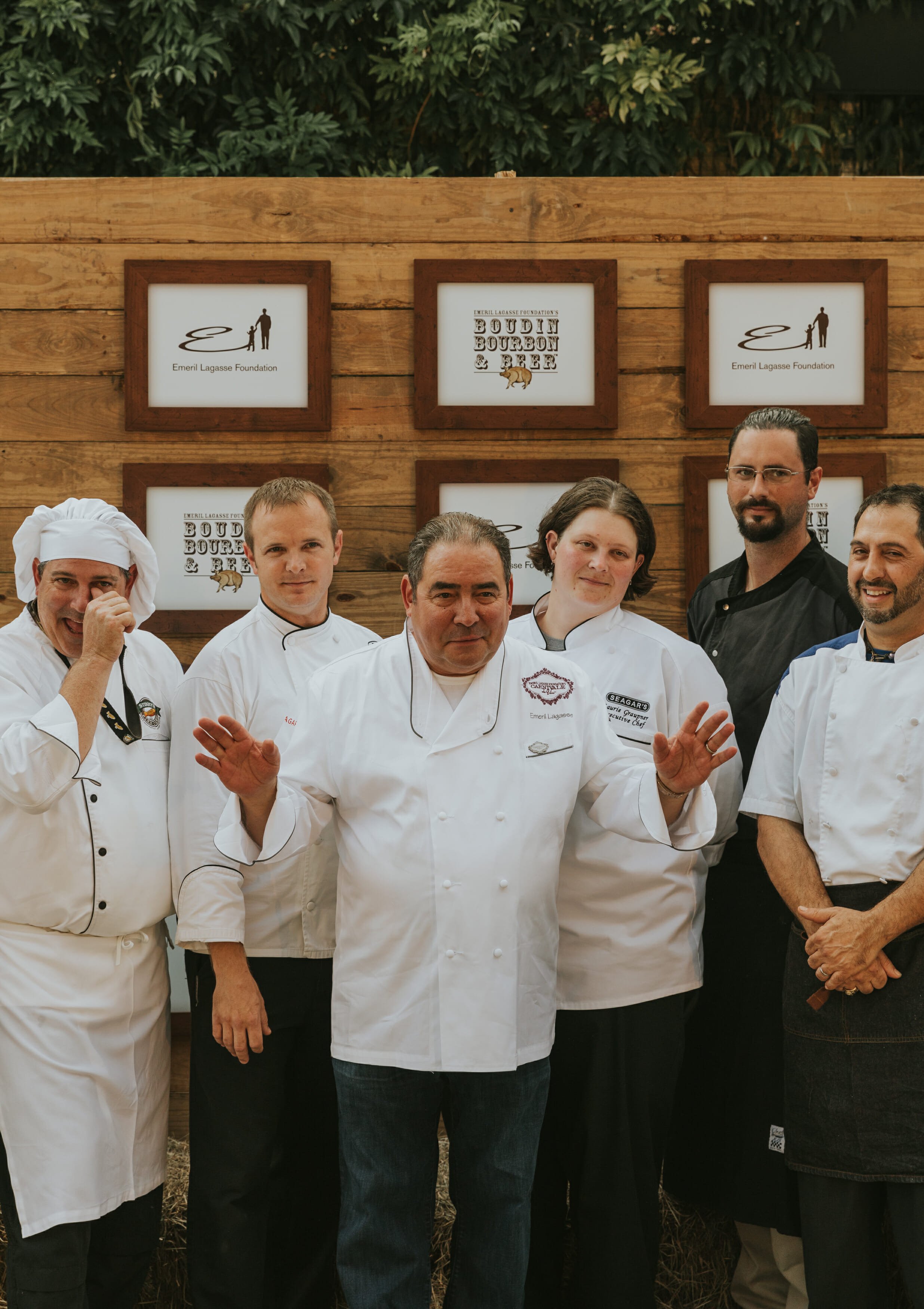 emeril lagasse at boudin bourbon beer