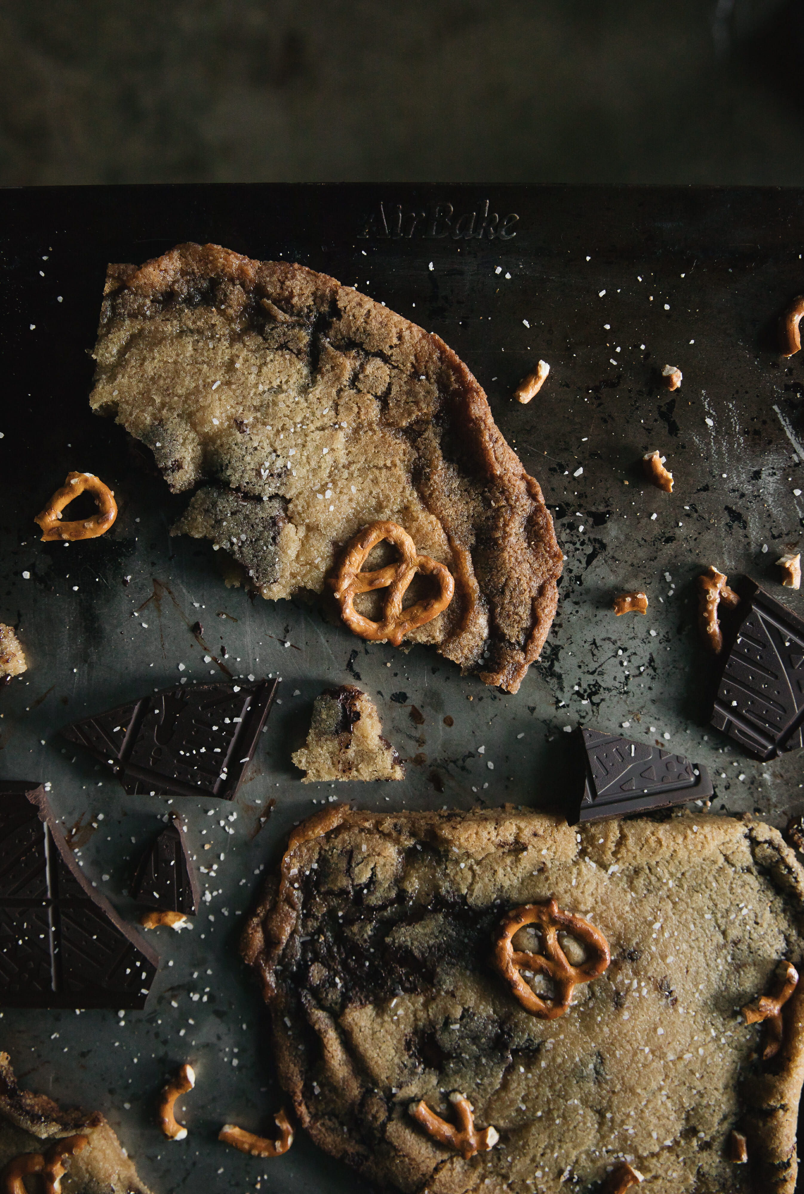 loaded chocolate chunk cookies