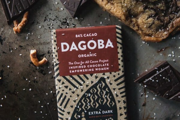 dagoba dark chocolate bar
