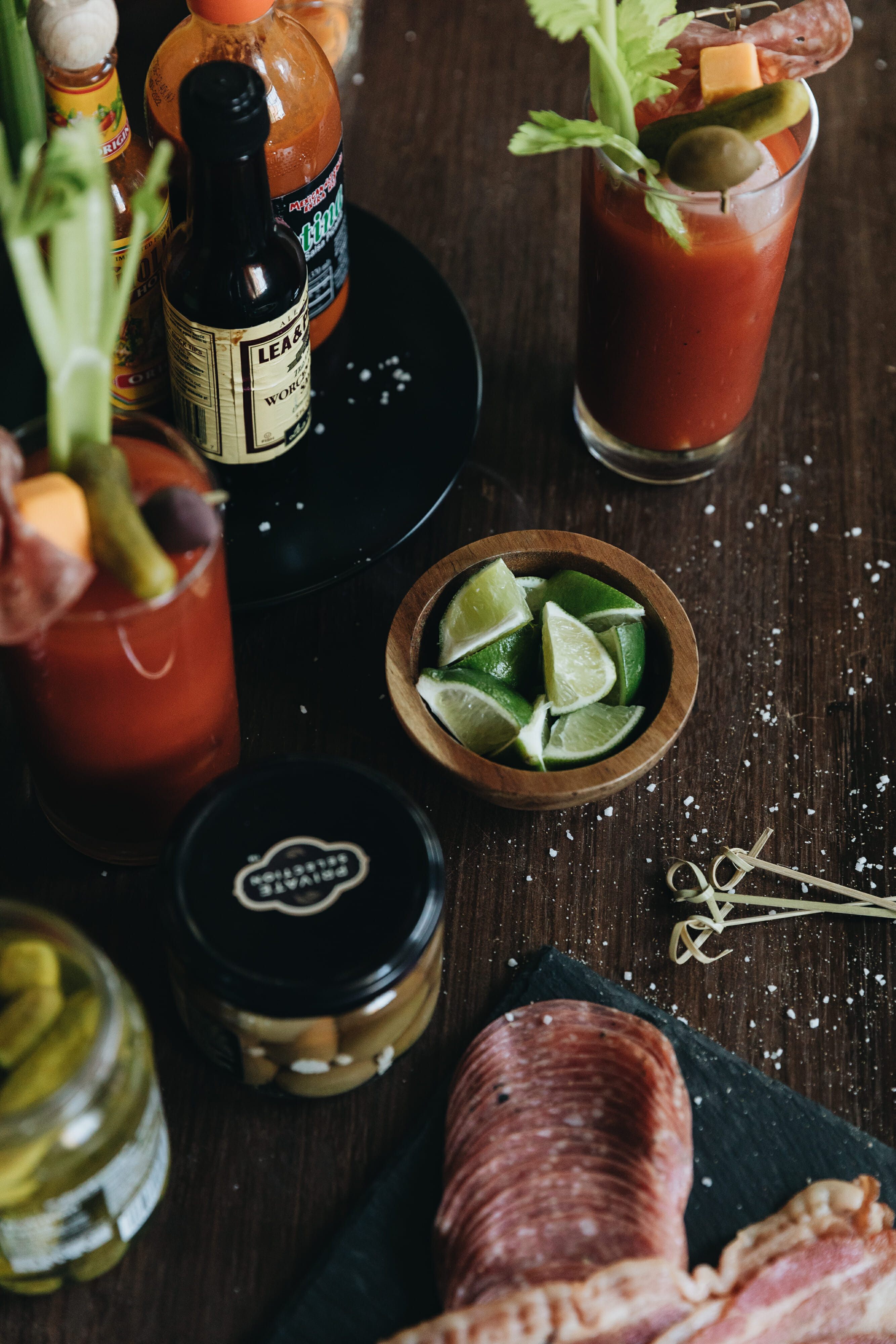 bloody mary toppings