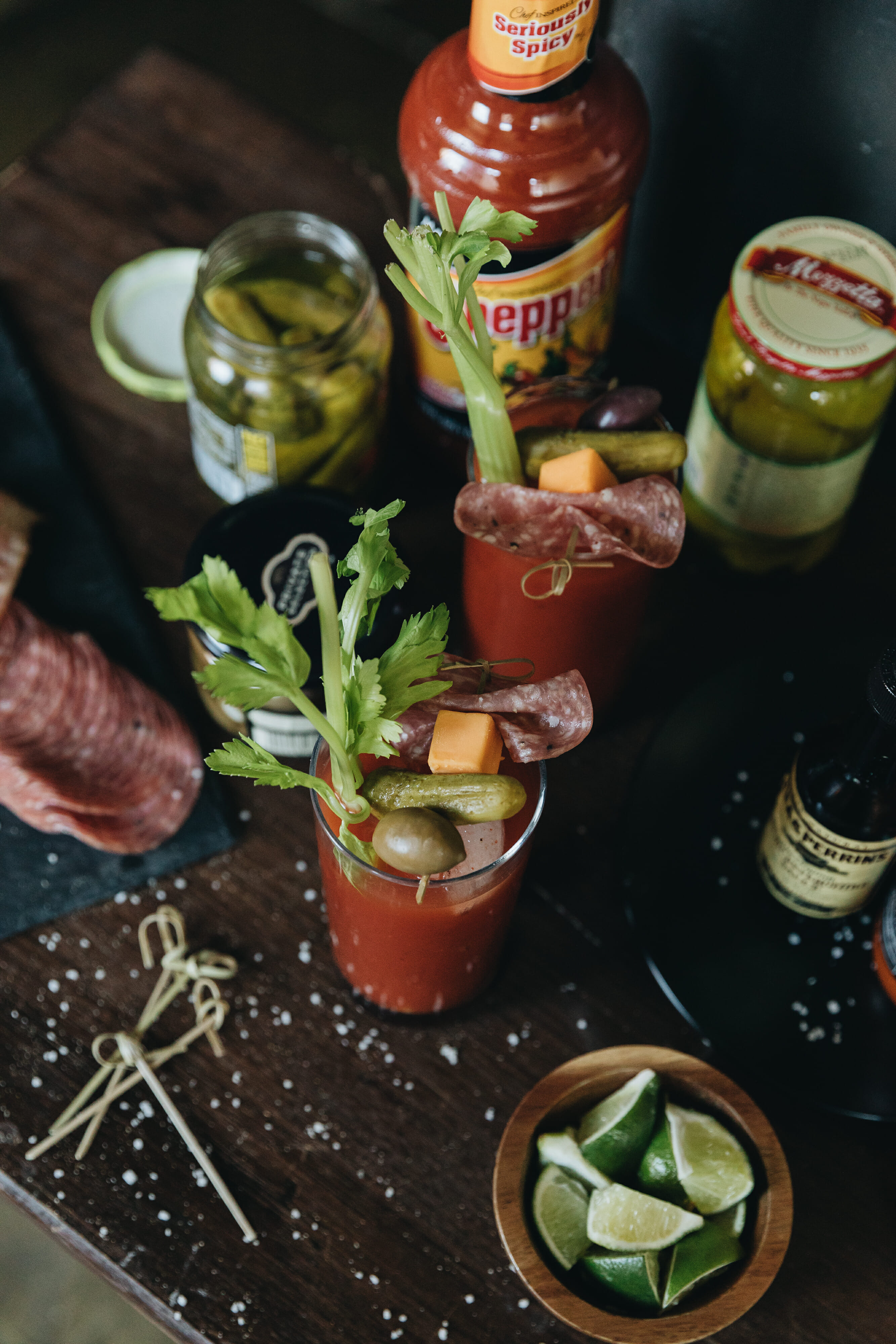 loaded bloody mary spread