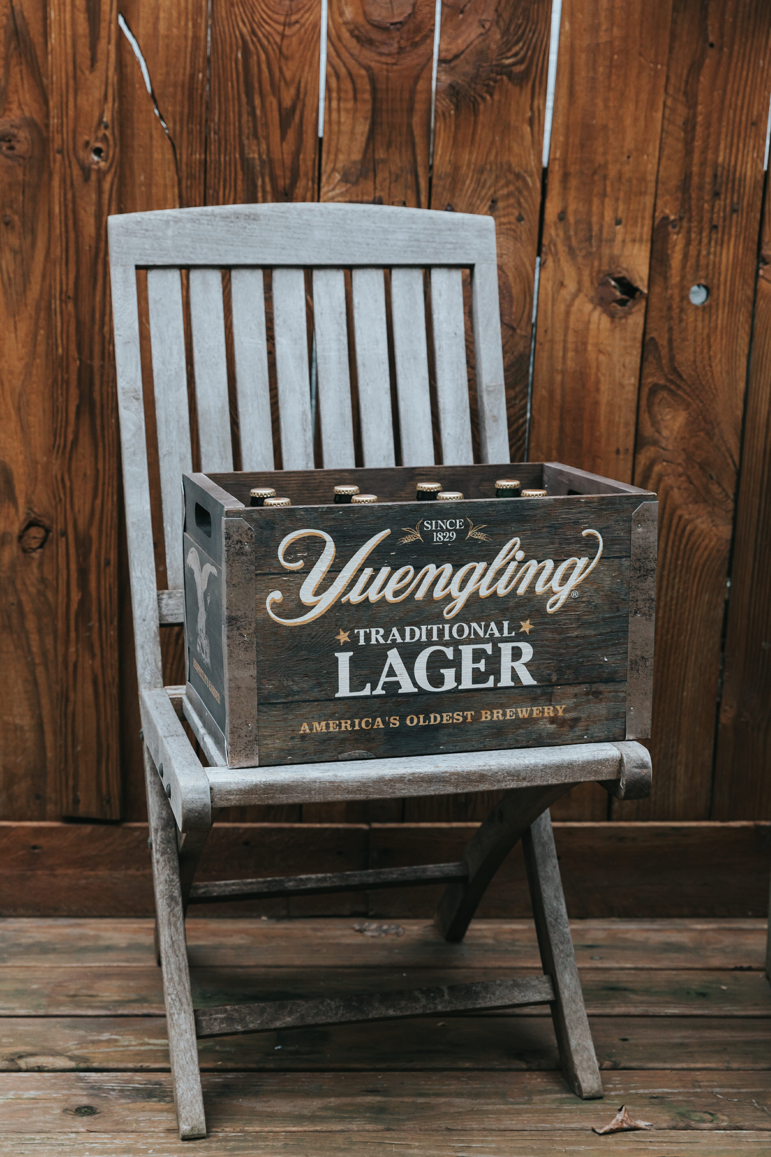 yuengling beer crate