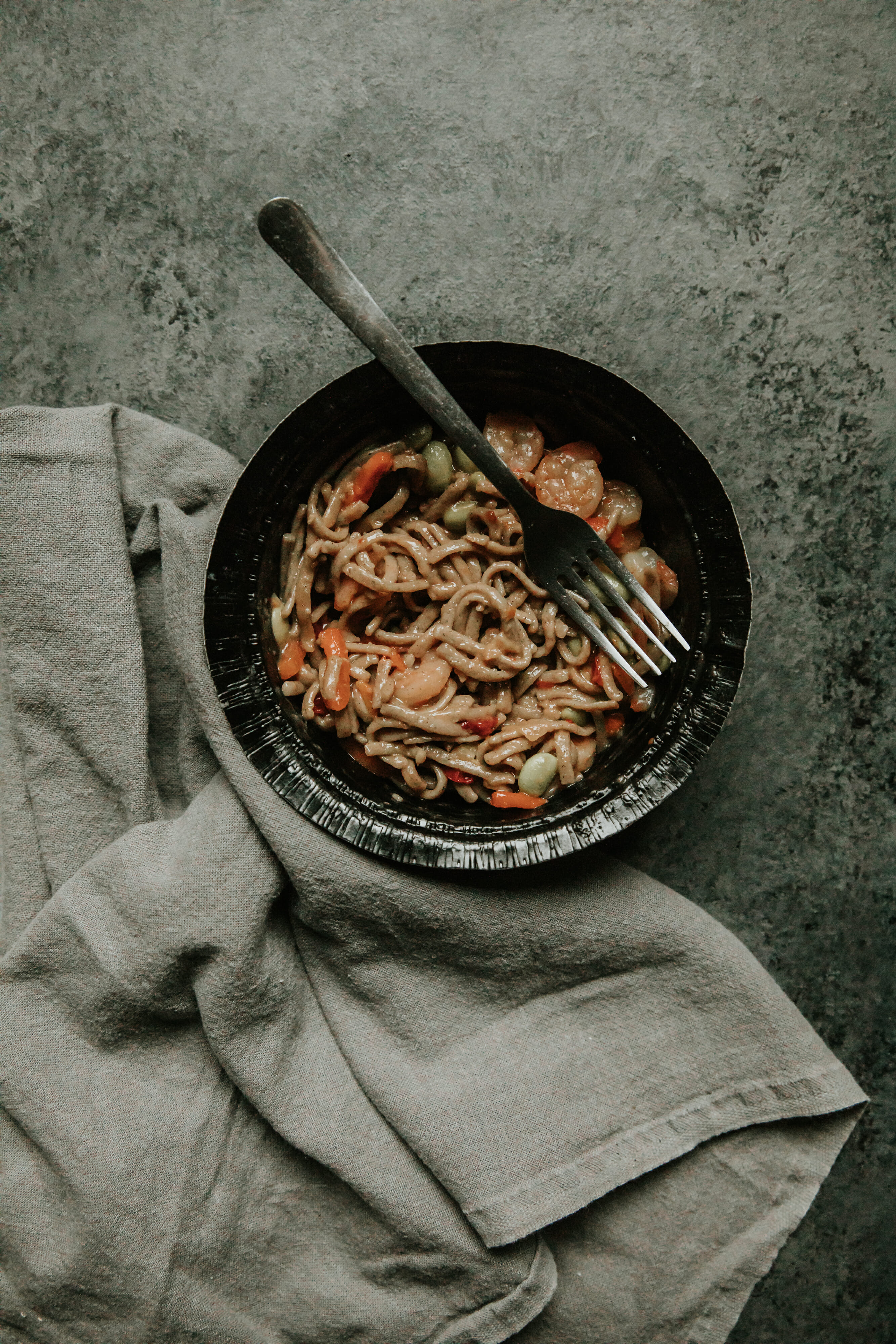 gorton's seafood stir fry with soba noodles shrimp bowl